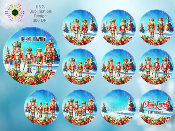 Download Christmas Nutcracker Family Ornament PNG - Family Collection