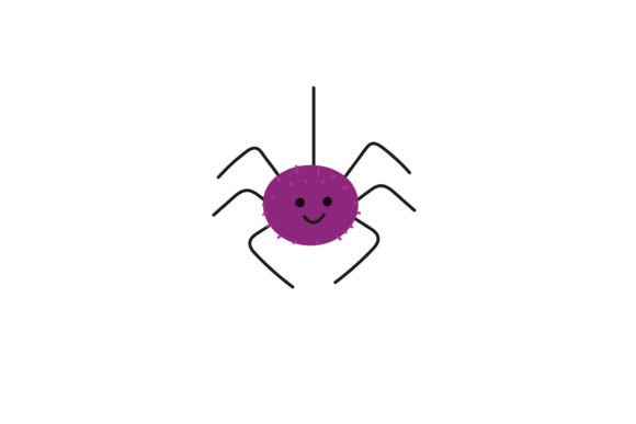Download Cute Spider Halloween Illustrations - Illustrations Collection